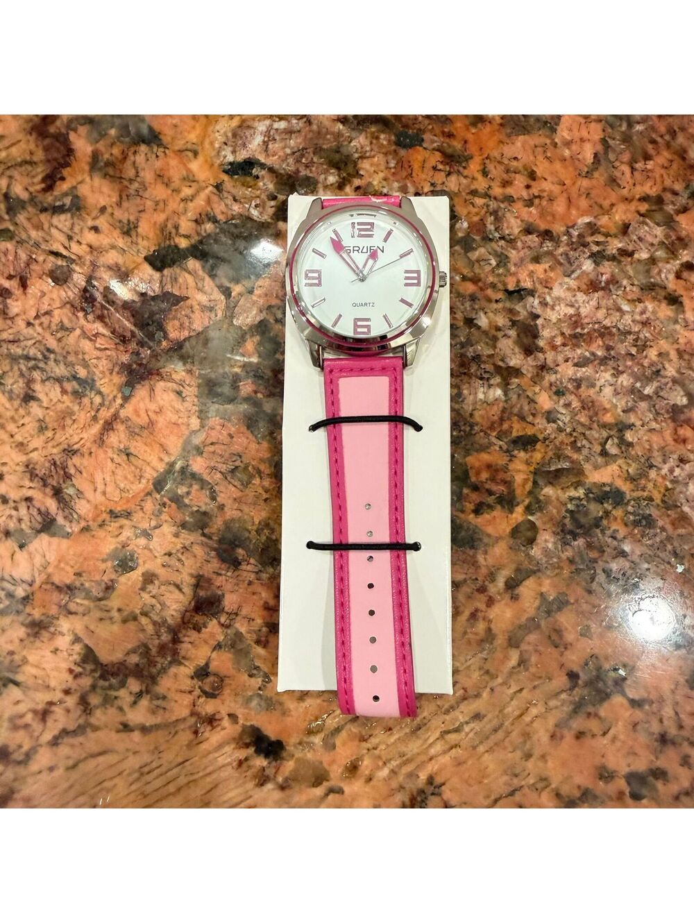 Avon Pink Nylon Watch